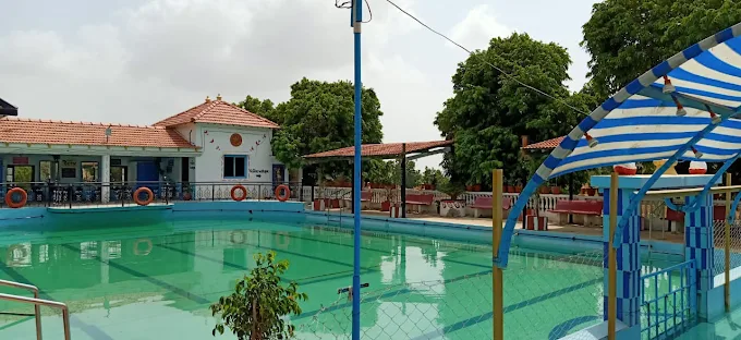 Swimming pool at Panchani Farm Villa and Resort